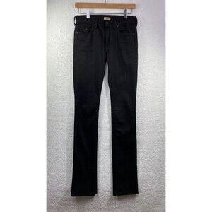 Y2K True Religion Cora Straight Jean 27x34 VTG Low Mid Rise Straight Black 27